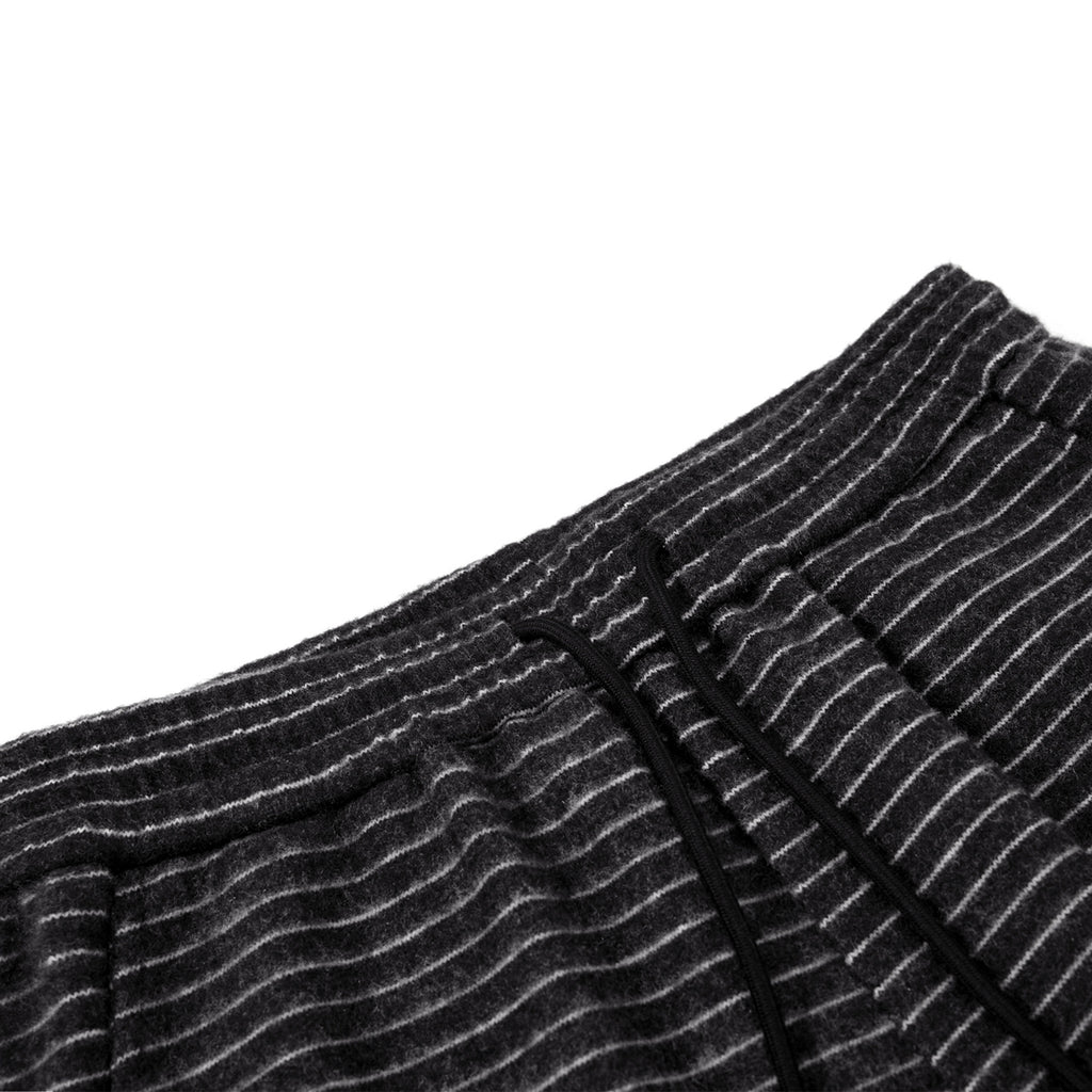 Striped wide leg pants