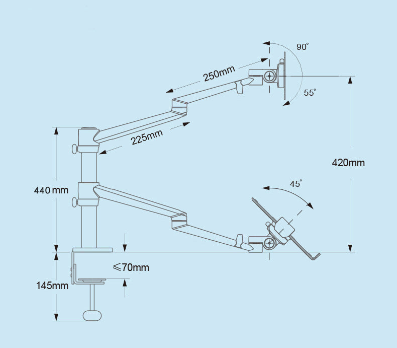 Aluminum Alloy Monitor Riser - image 8