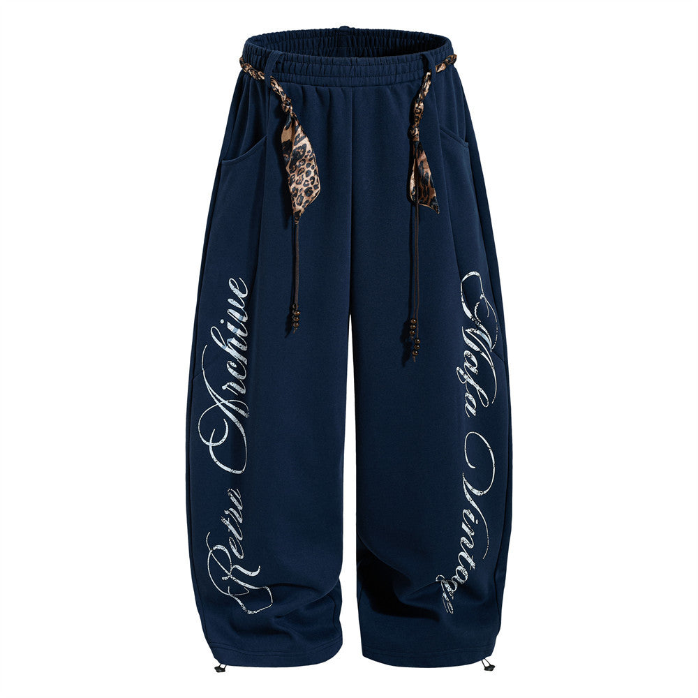 Loose wide leg pants
