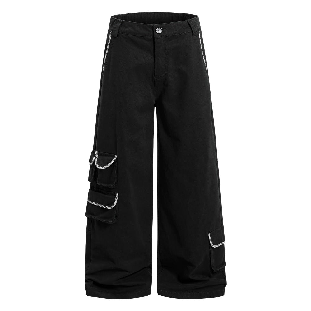 Workwear wide leg pants