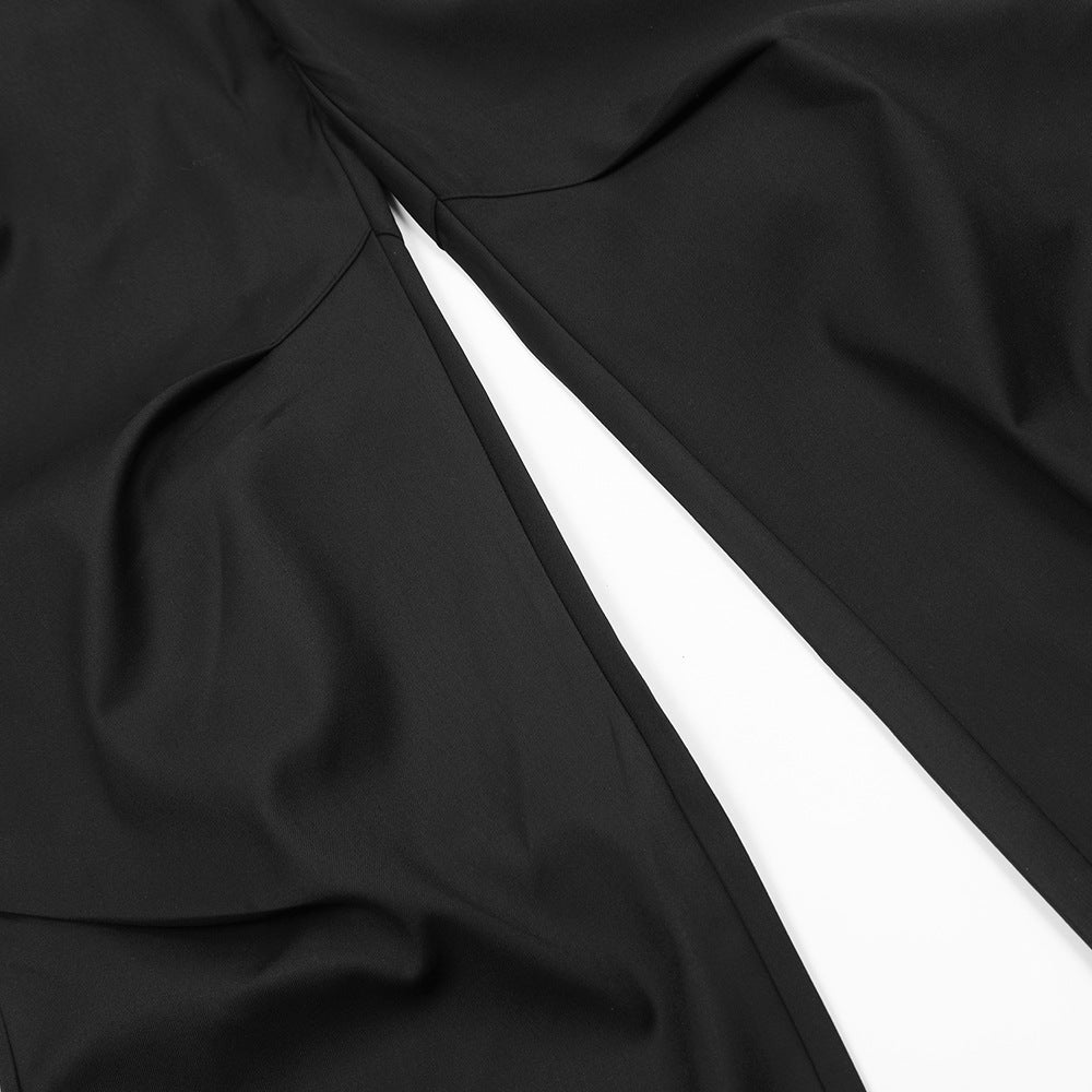 Wide leg straight leg pants