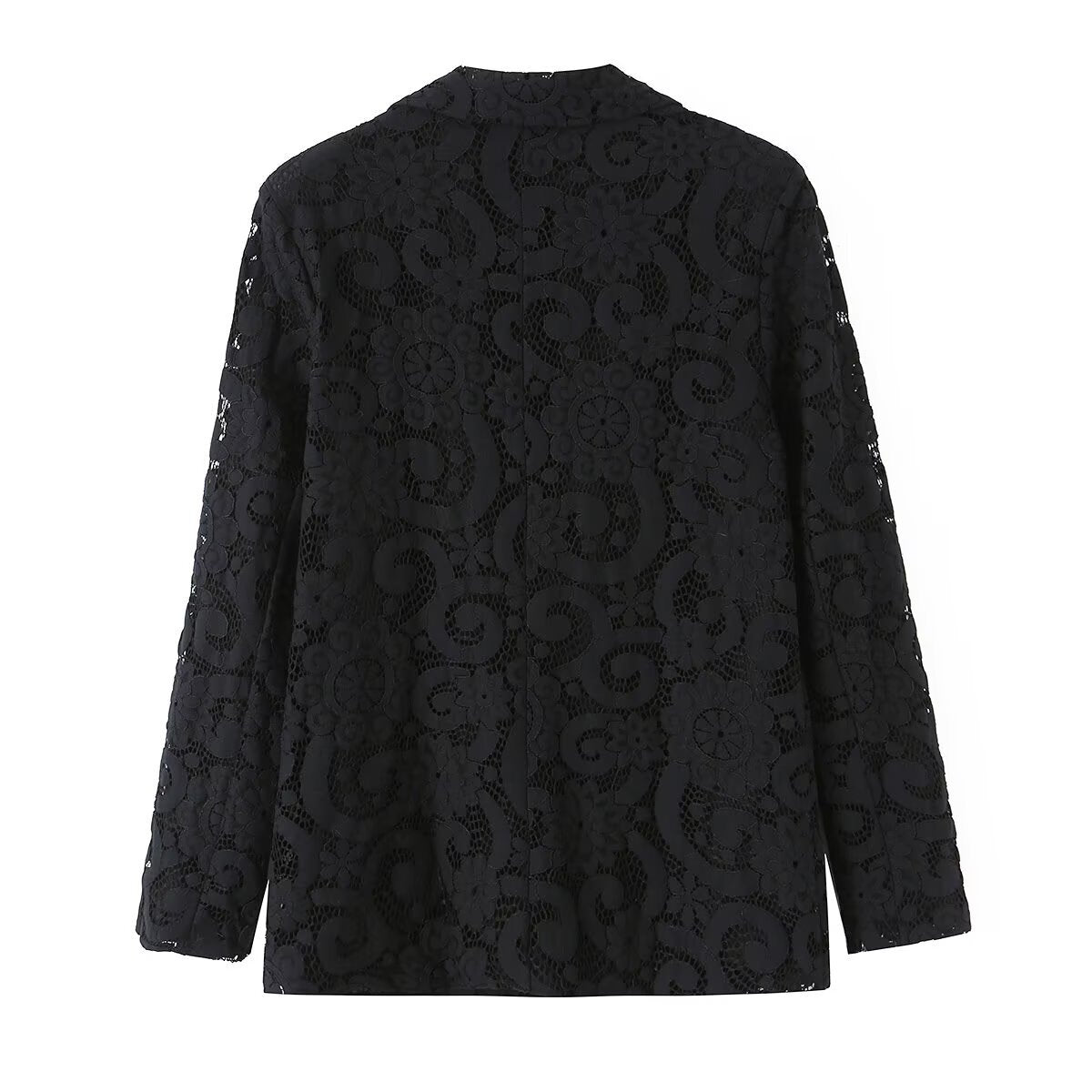 Commuting style elegant lace suit jacket