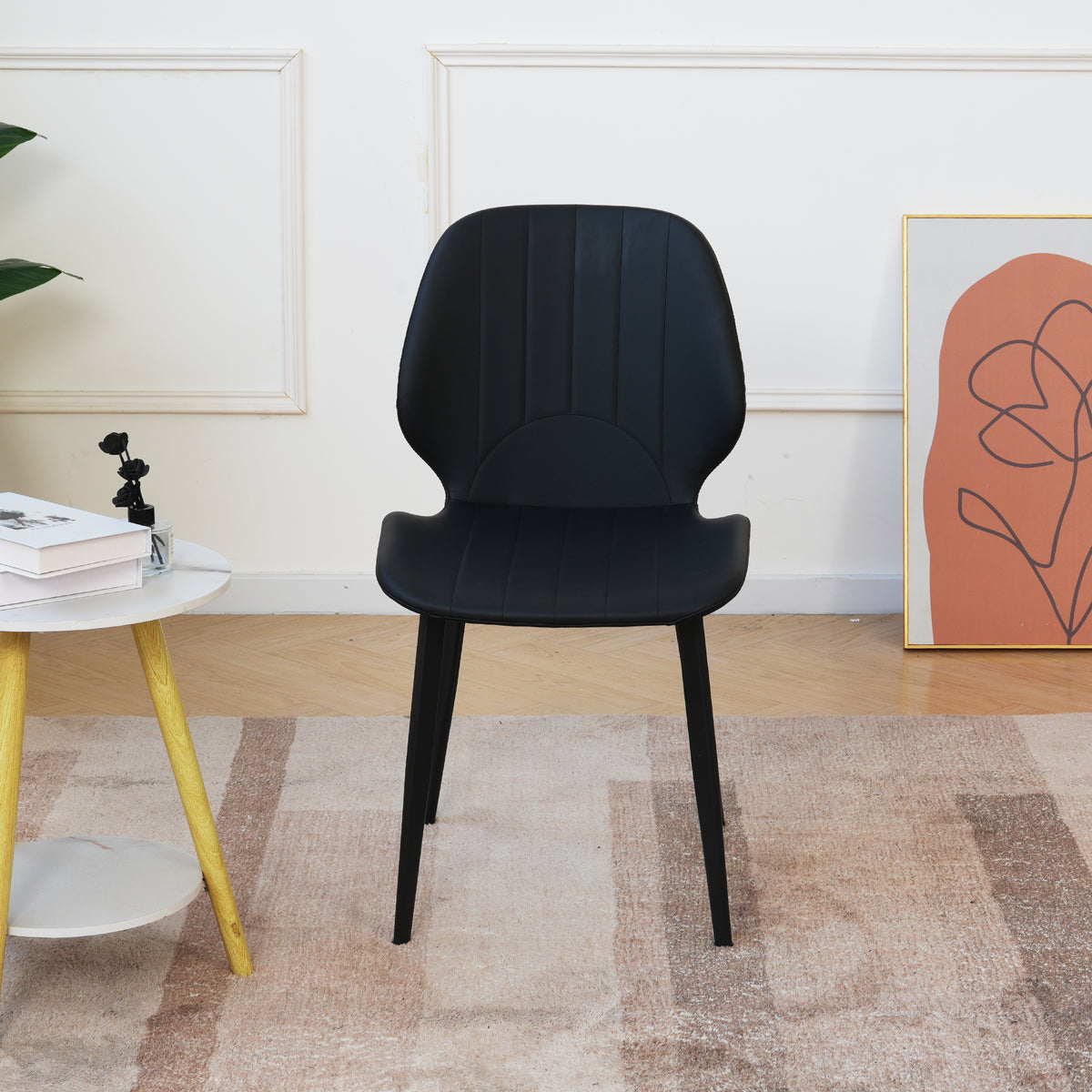 Dining chair back view