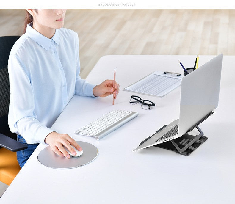 Aluminum Alloy Adjustable Folding Laptop Stand - image 6