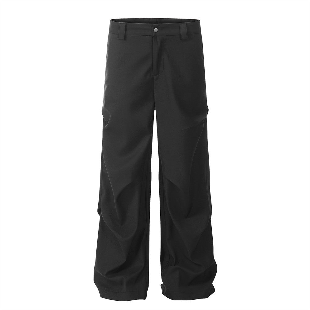 Wide leg straight leg pants
