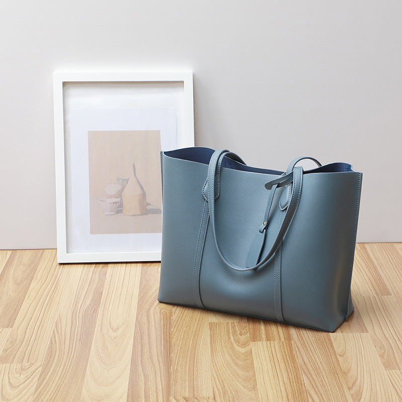 Women's Large-Capacity Leather Shoulder Bag
