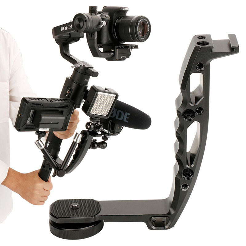 Aluminum L-shaped handle bracket for camera rigs - image 5