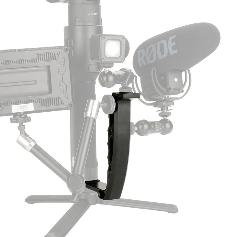 Aluminum L-shaped handle bracket for camera rigs - image 1