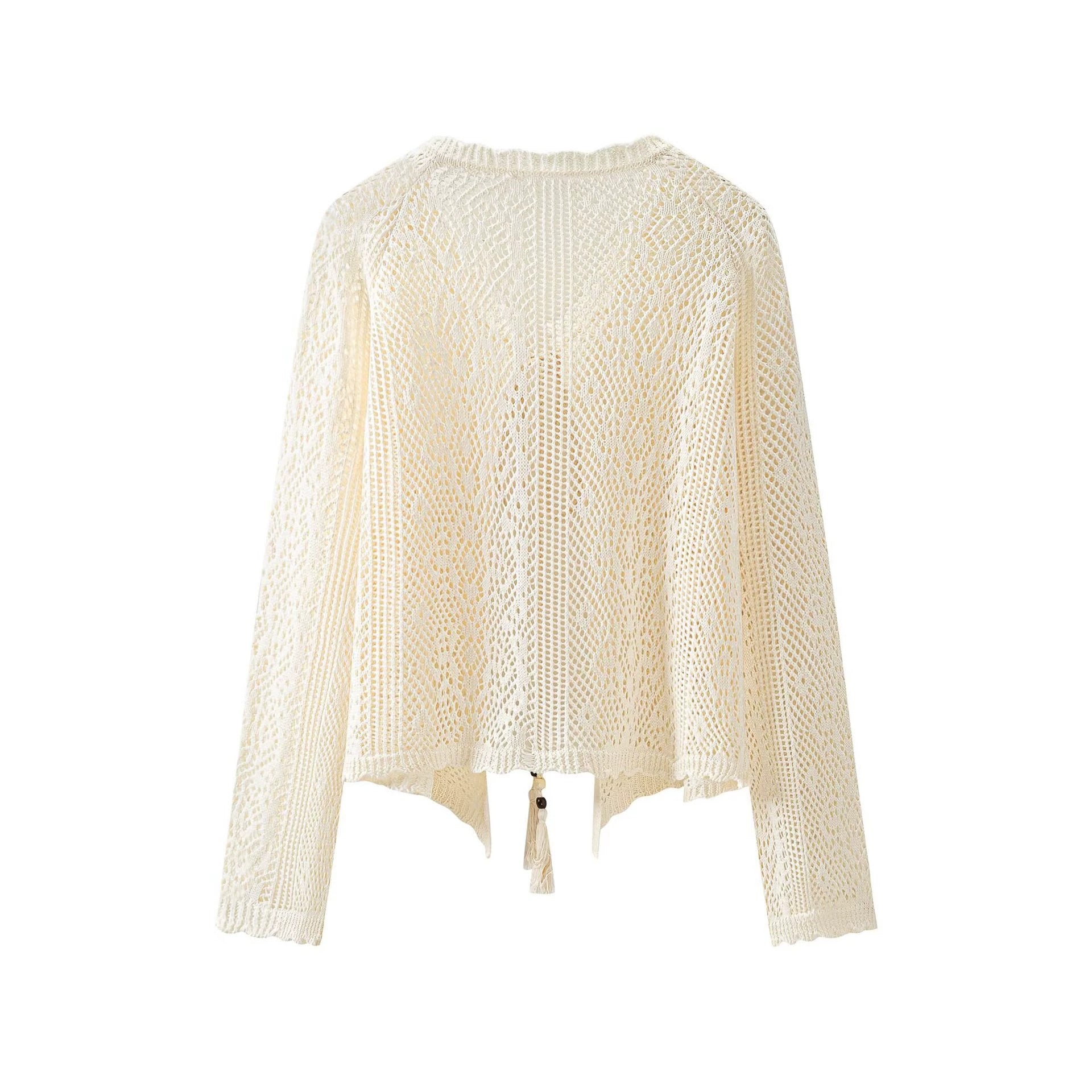 Women's Lightweight Outerwear Air Conditioning Shirt Short Top Coat