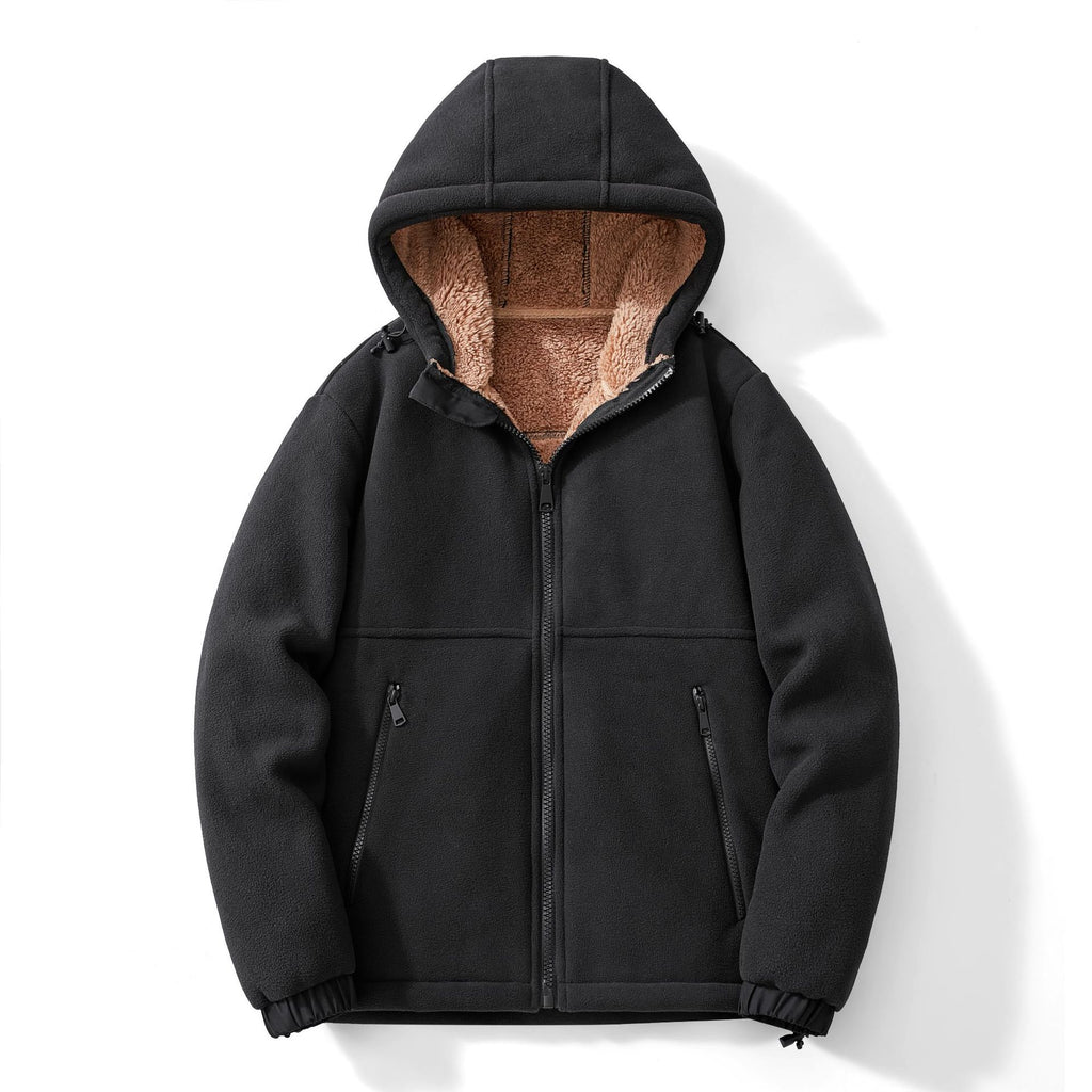 Hooded Fleece-Lined Jacket - image 4