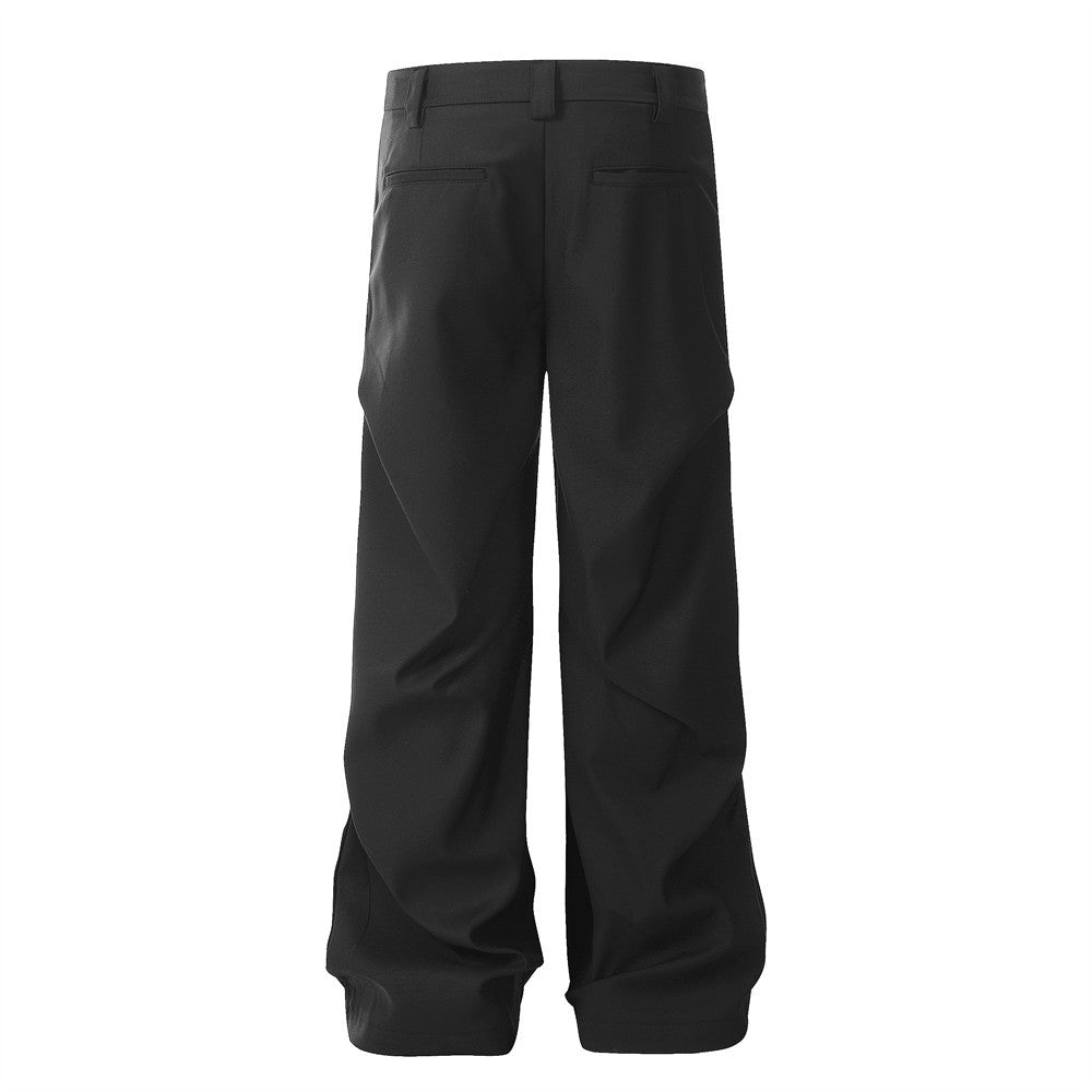 Wide leg straight leg pants