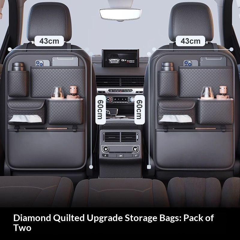 With Tray Car Seat Organizer - image 2