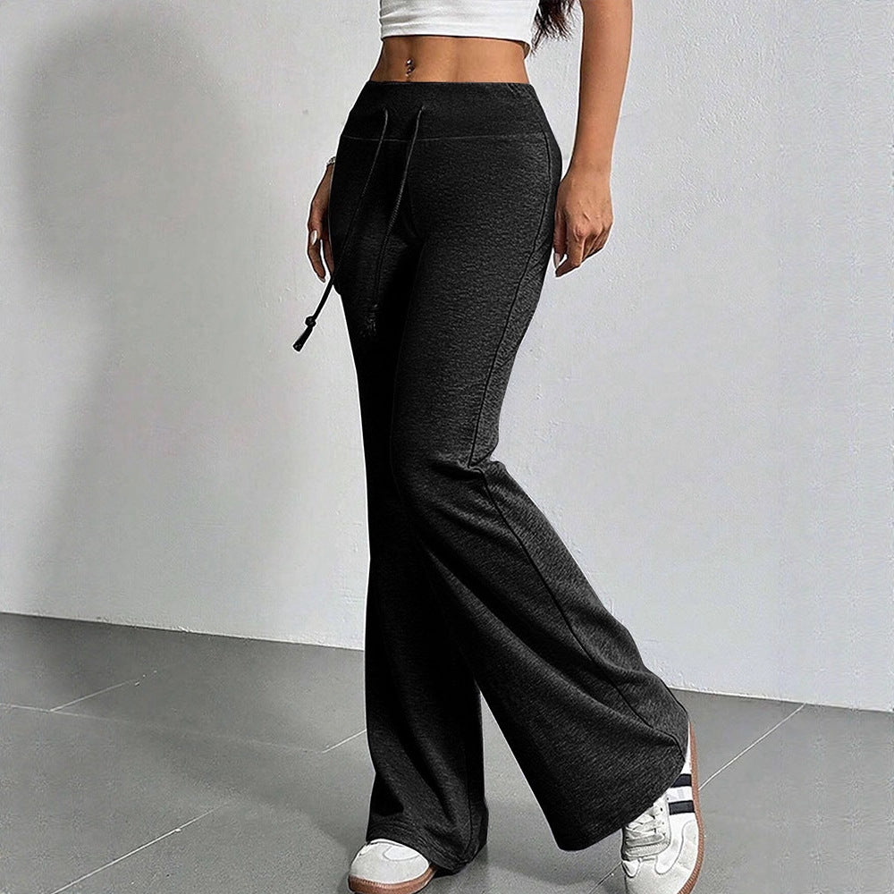 Thin Wide-leg Pants