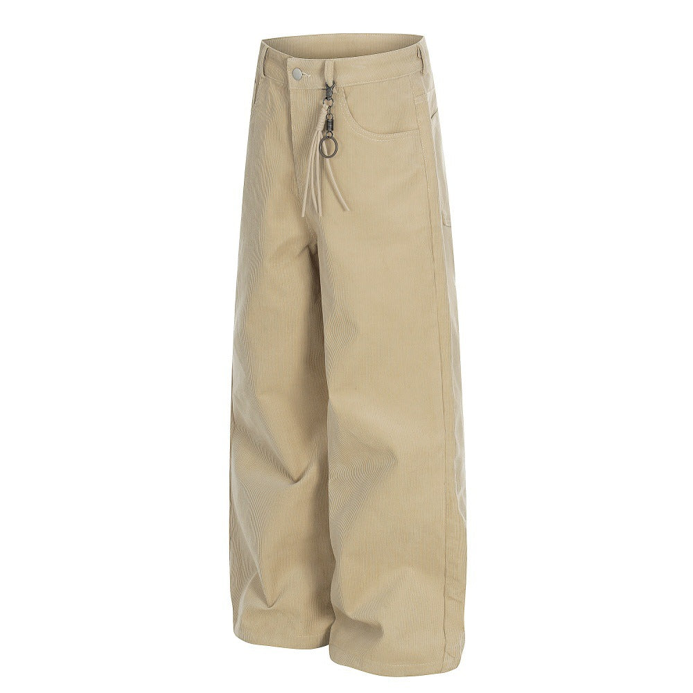 Corduroy wide leg pants