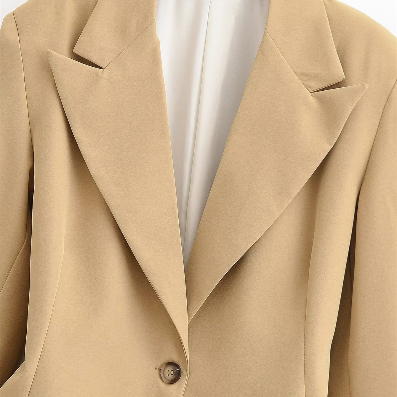 Elegant slim fit lapel jacket