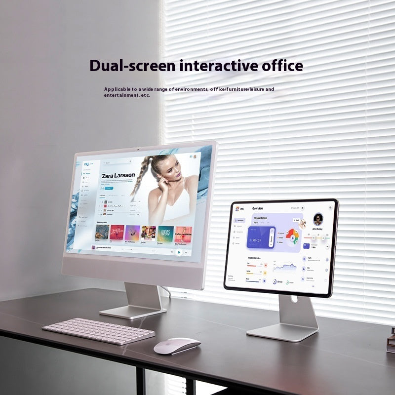 Aluminum Alloy Rotating Magnetic Tablet Stand - image 3