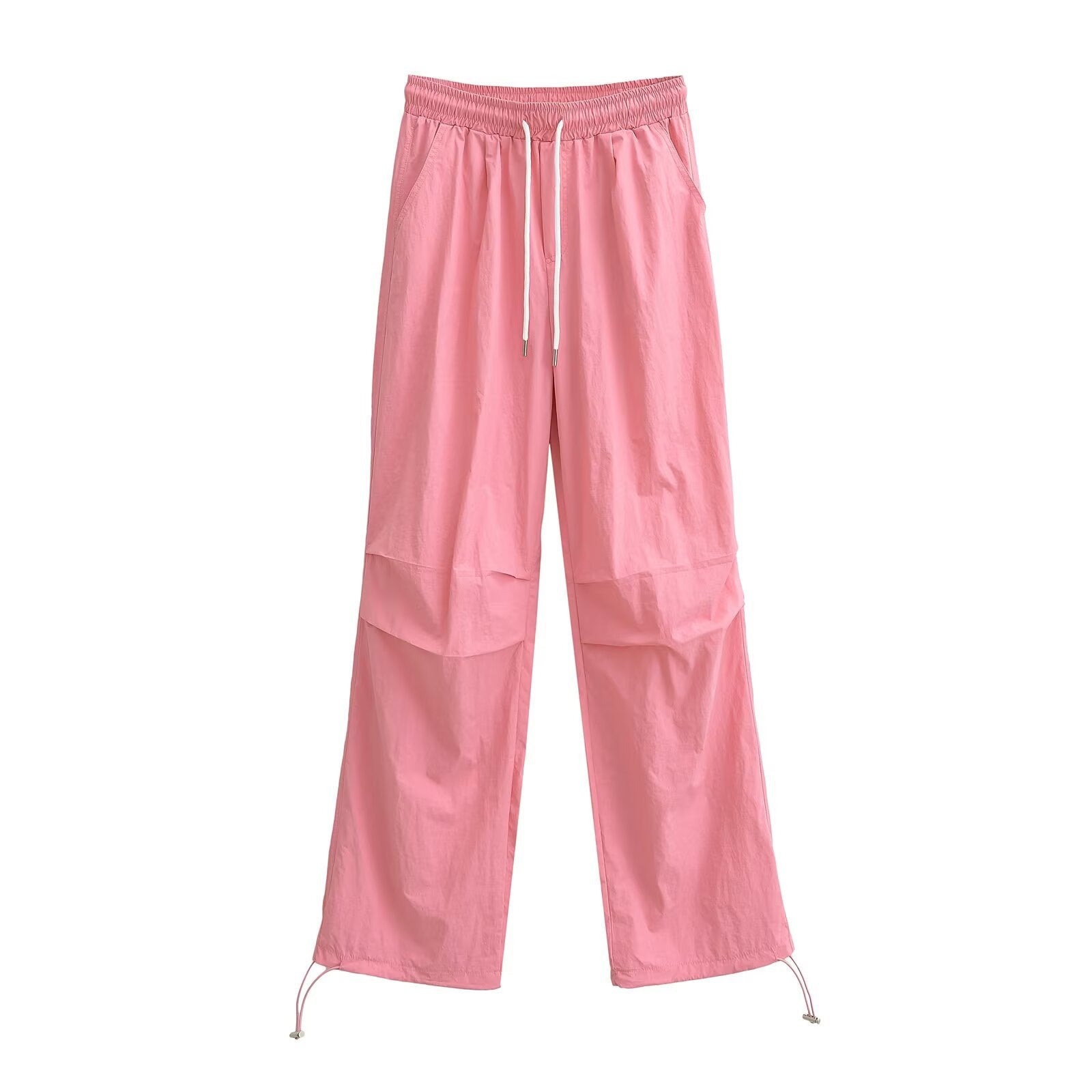 Straight leg wide leg pants