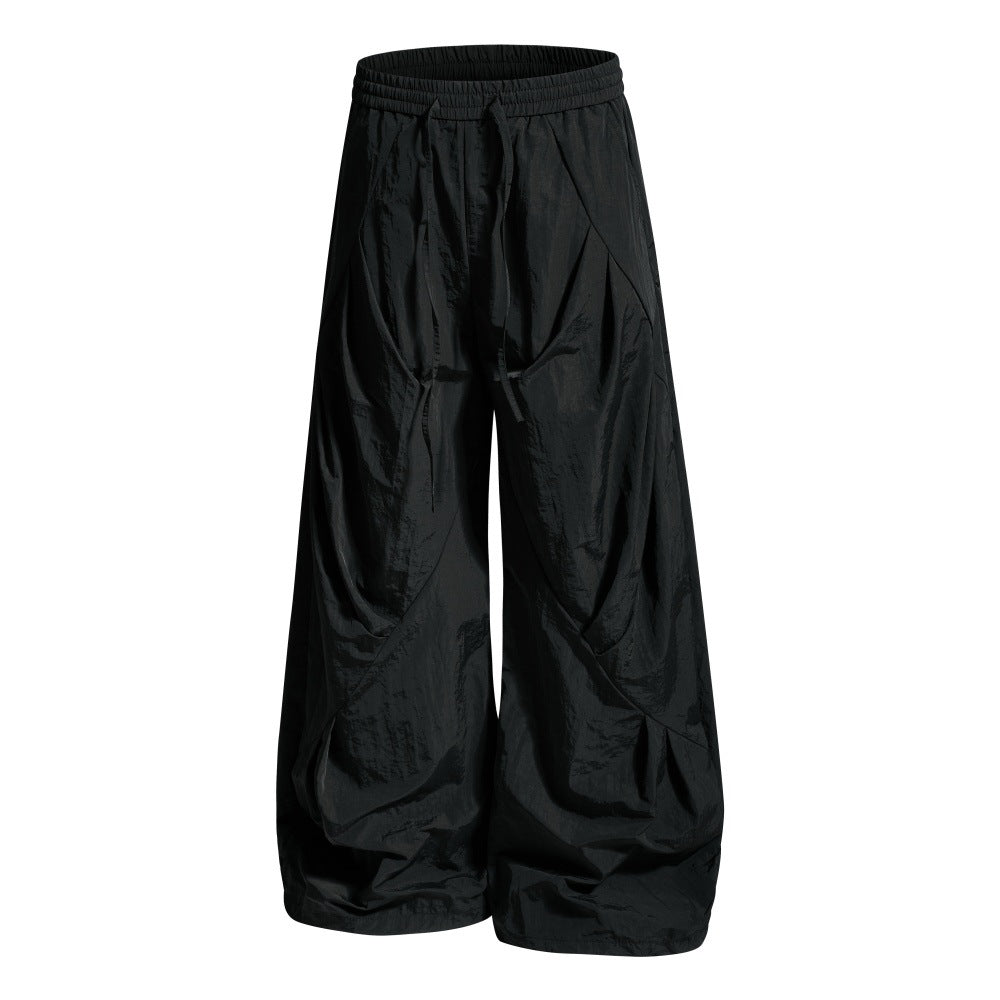 Hanging wide leg pants