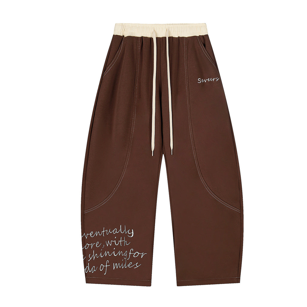Loose wide leg pants