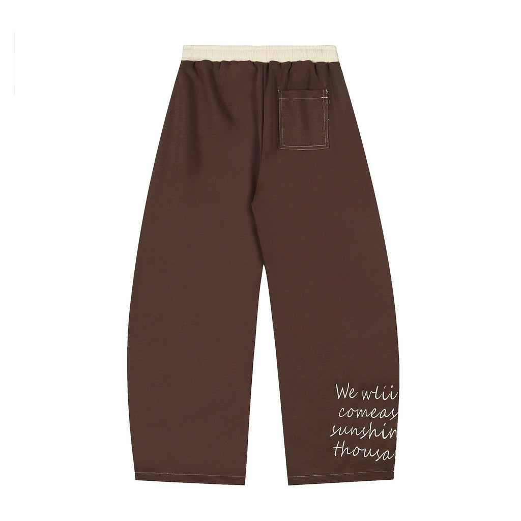 Loose wide leg pants