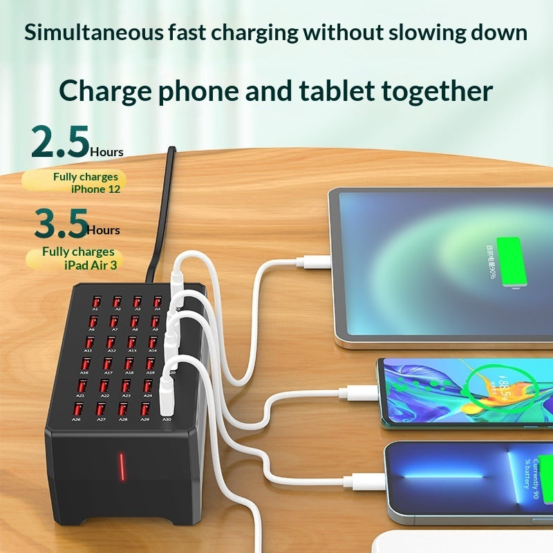 150W multi-port USB charging station - image 3