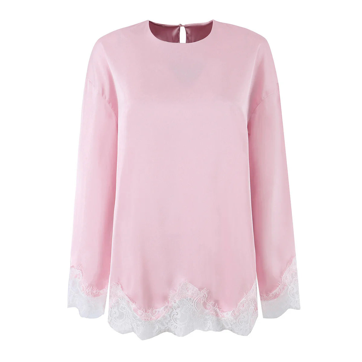 Long Sleeve T-Shirt with Wrap Belted Mini Skirt Set for Women,Short Skirt Two-Piece Summer Outfit