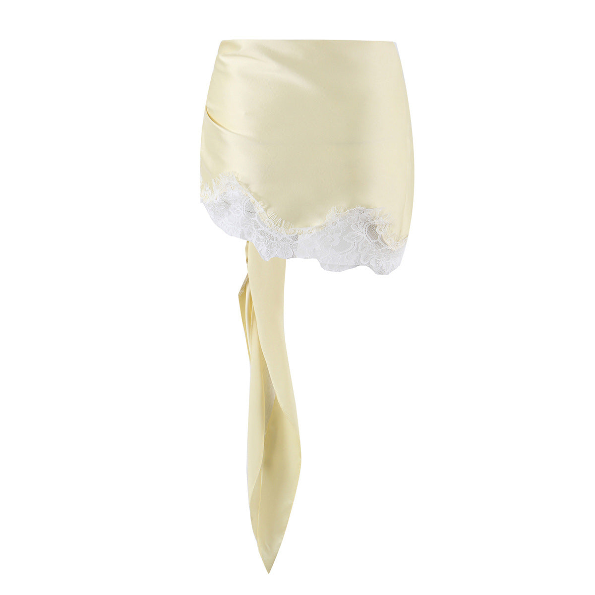 Long Sleeve T-Shirt with Wrap Belted Mini Skirt Set for Women,Short Skirt Two-Piece Summer Outfit