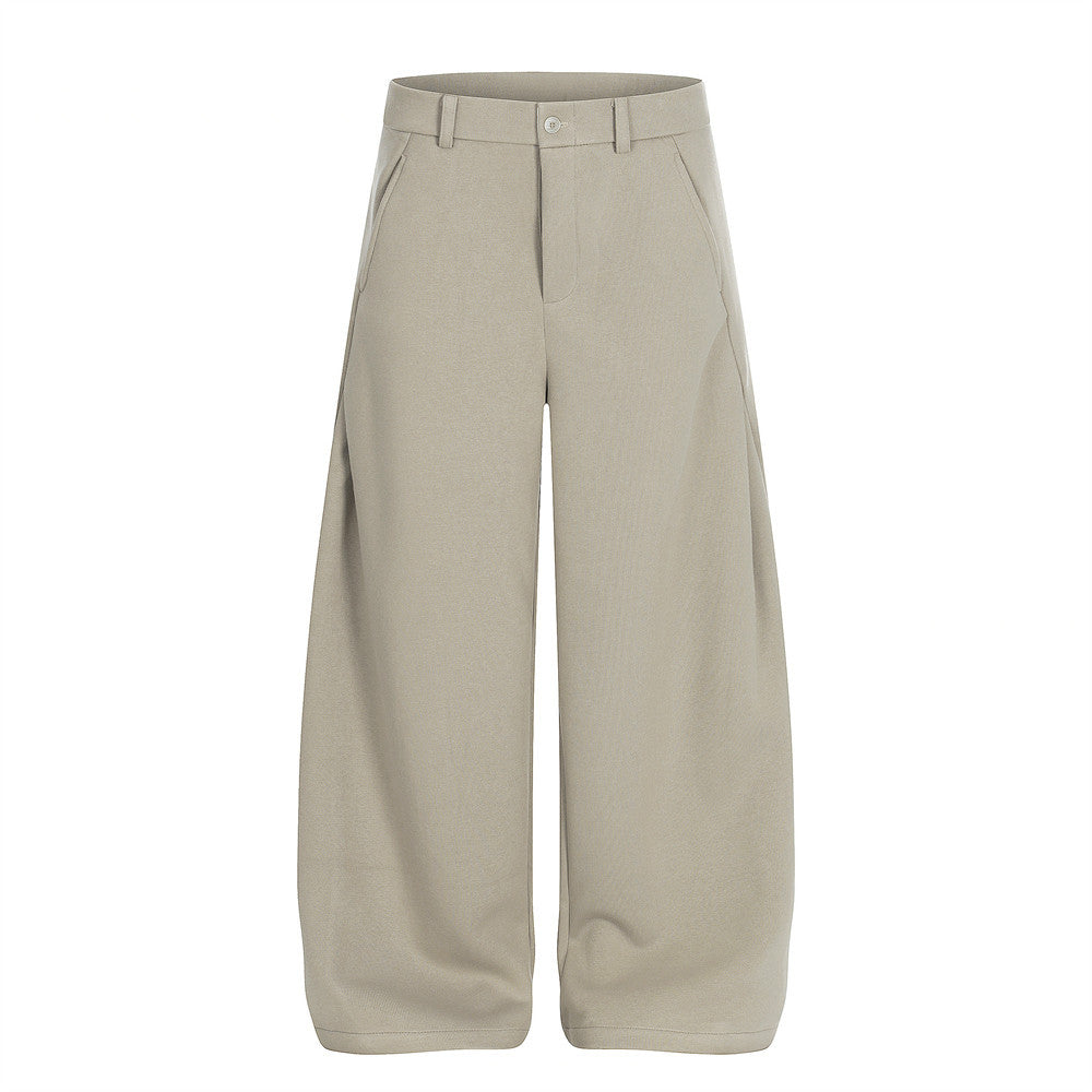 Flared wide-leg pants