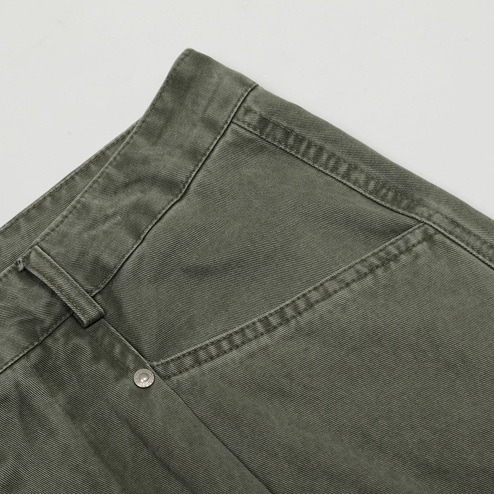 Wide leg long pants
