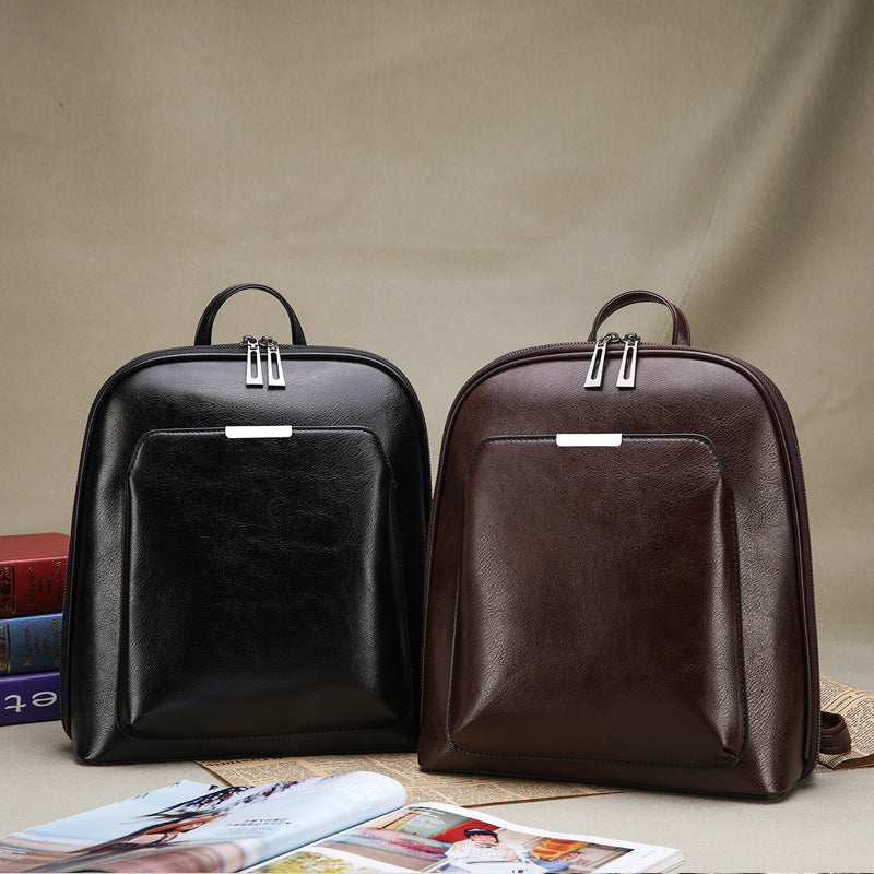 Women's PU leather fashion backpacks in several colors
