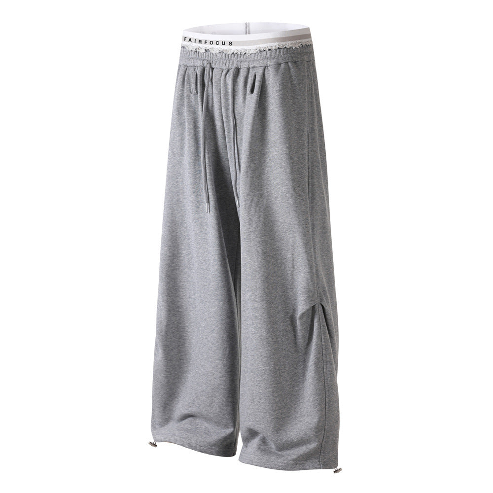 Wide leg straight leg pants