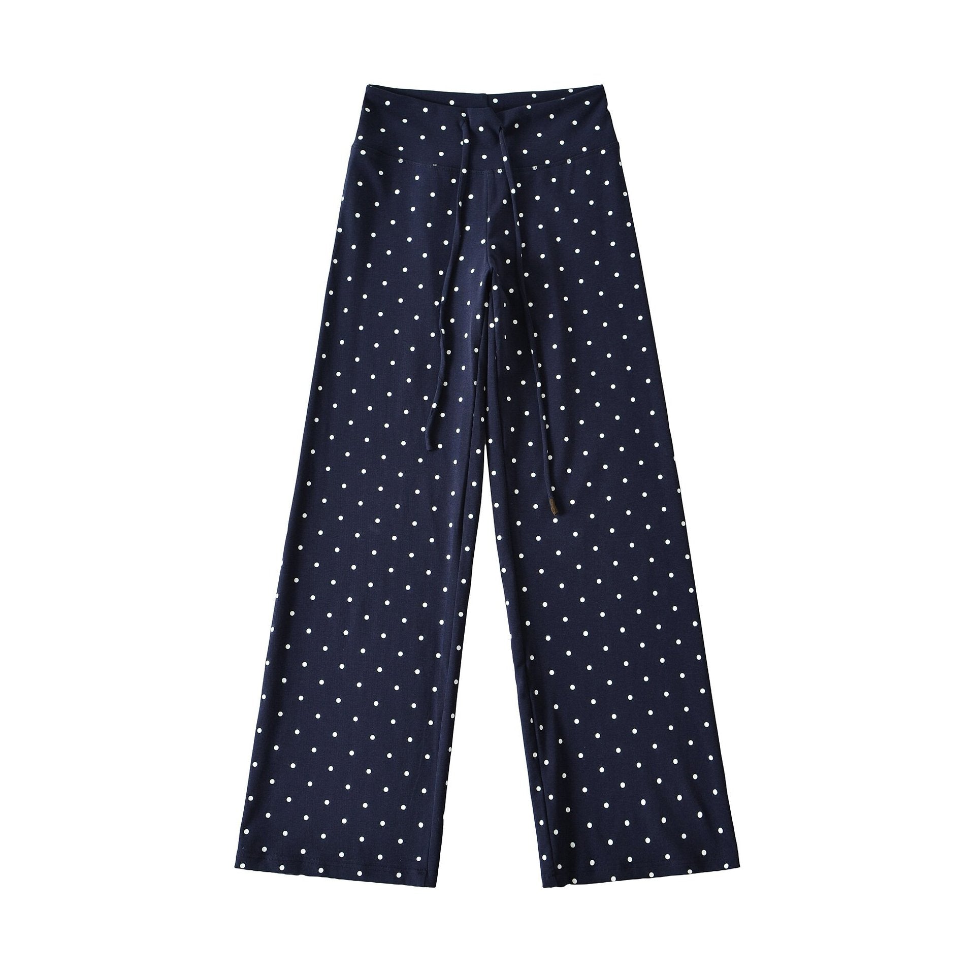 Straight leg wide leg pants