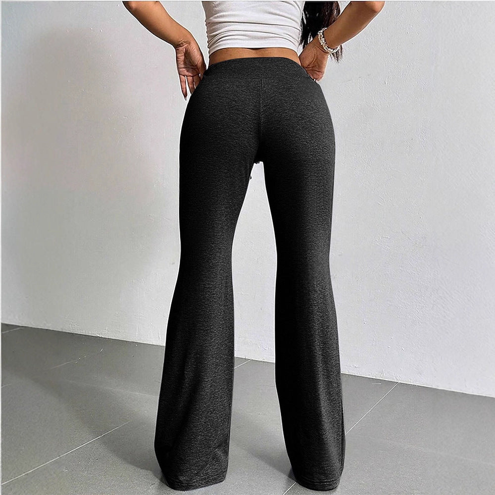 Thin Wide-leg Pants