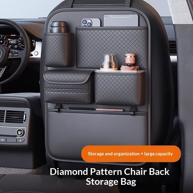 With Tray Car Seat Organizer