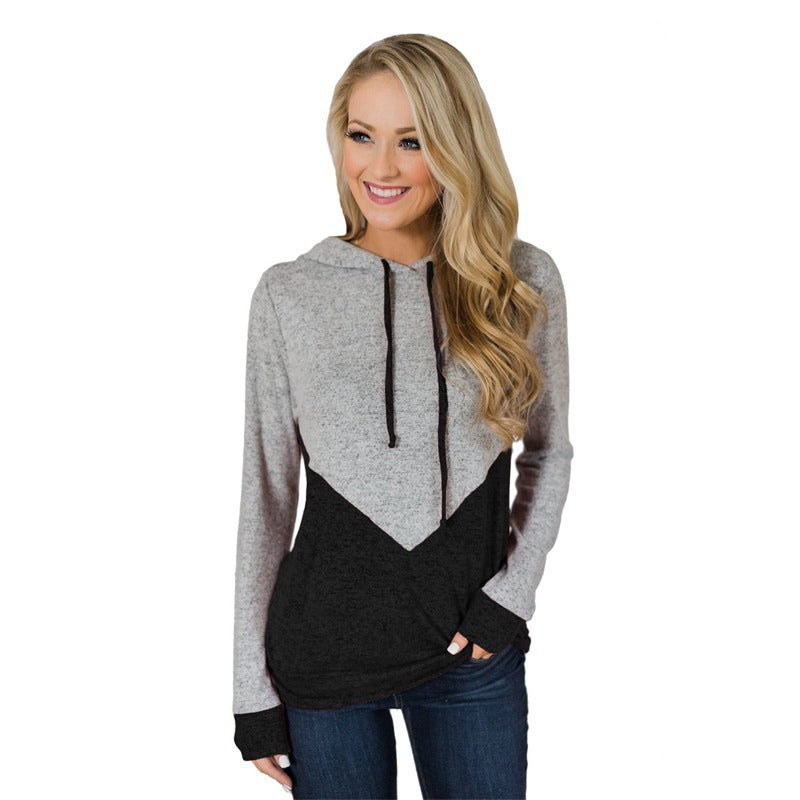 Women's Autumn And Winter Patchwork Sweater Colored Cotton - image 4