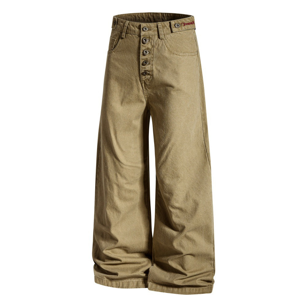 Loose wide leg pants