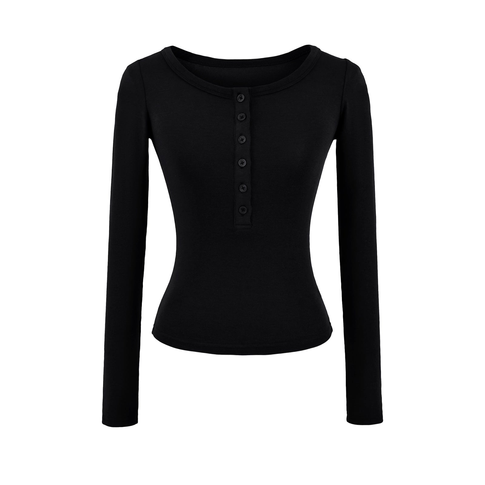 Long Sleeve Knit Sweater-Feel Comfortable Inner Layer Top