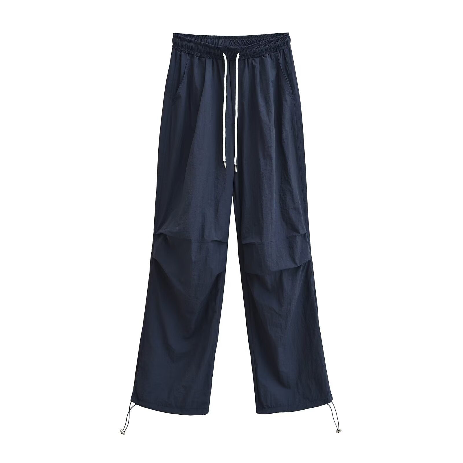 Straight leg wide leg pants