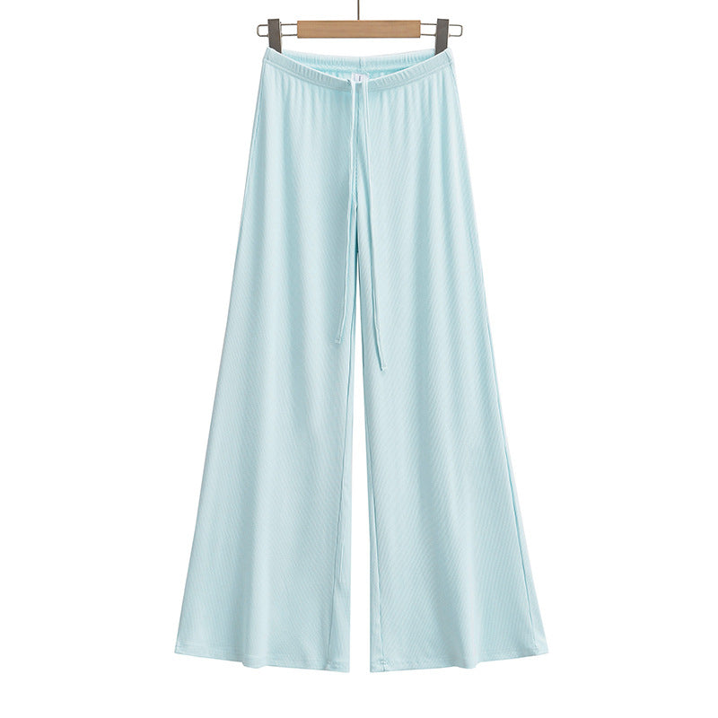 Loose wide leg pants