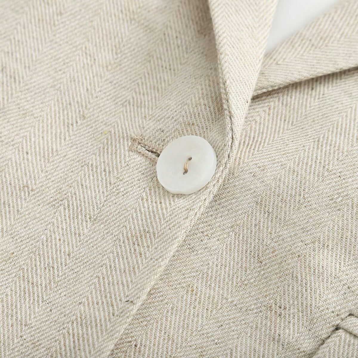Commuting style minimalist Tencel short suit jacket