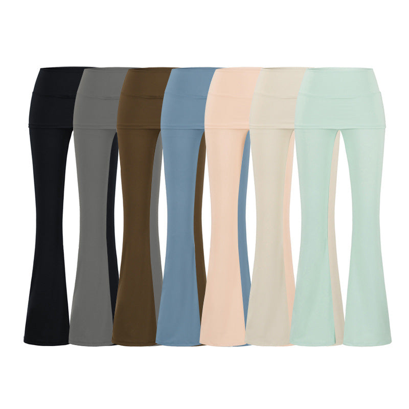 Thin and Wide Leg Pants