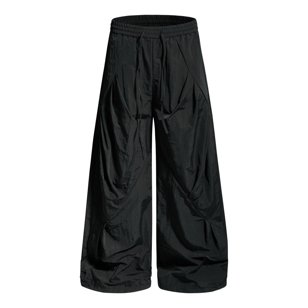 Hanging wide leg pants