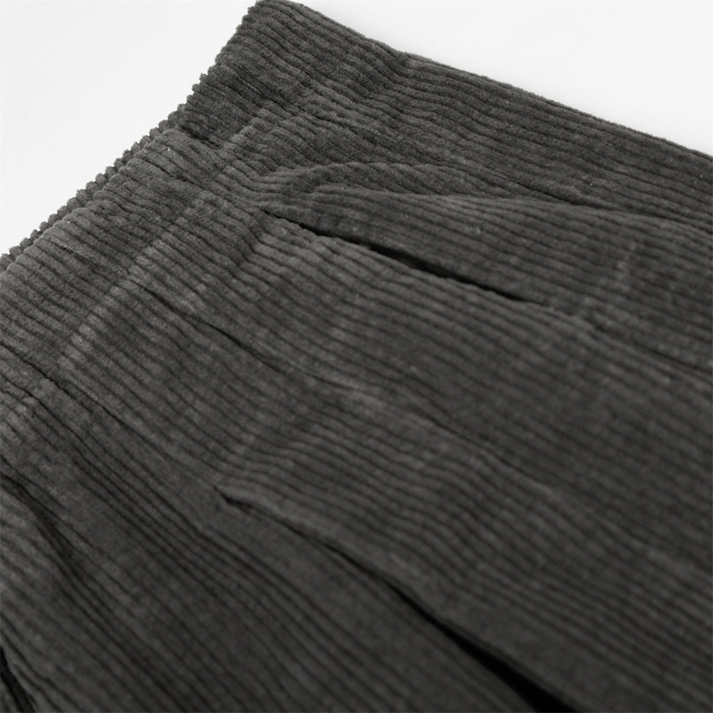 Corduroy wide leg pants