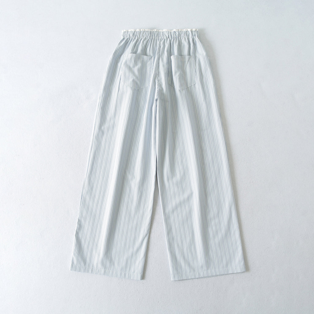 Straight leg wide leg pants