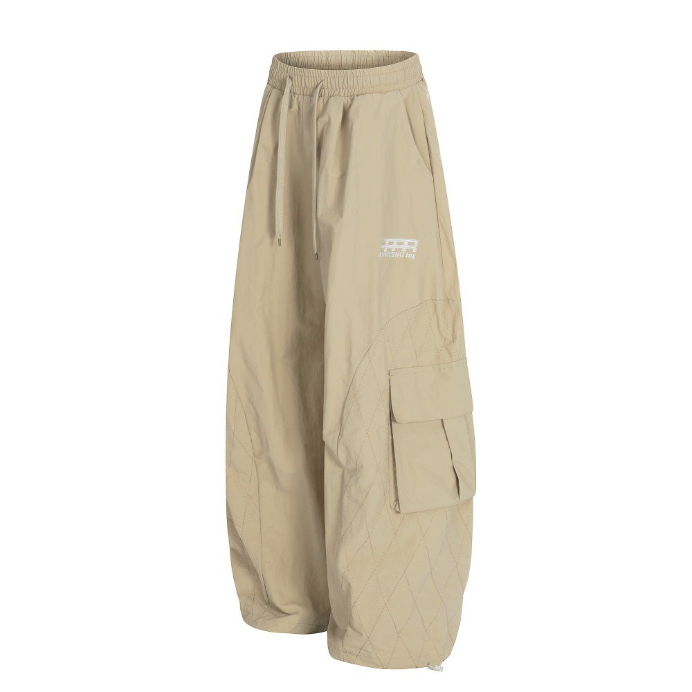 Wide leg workwear pants