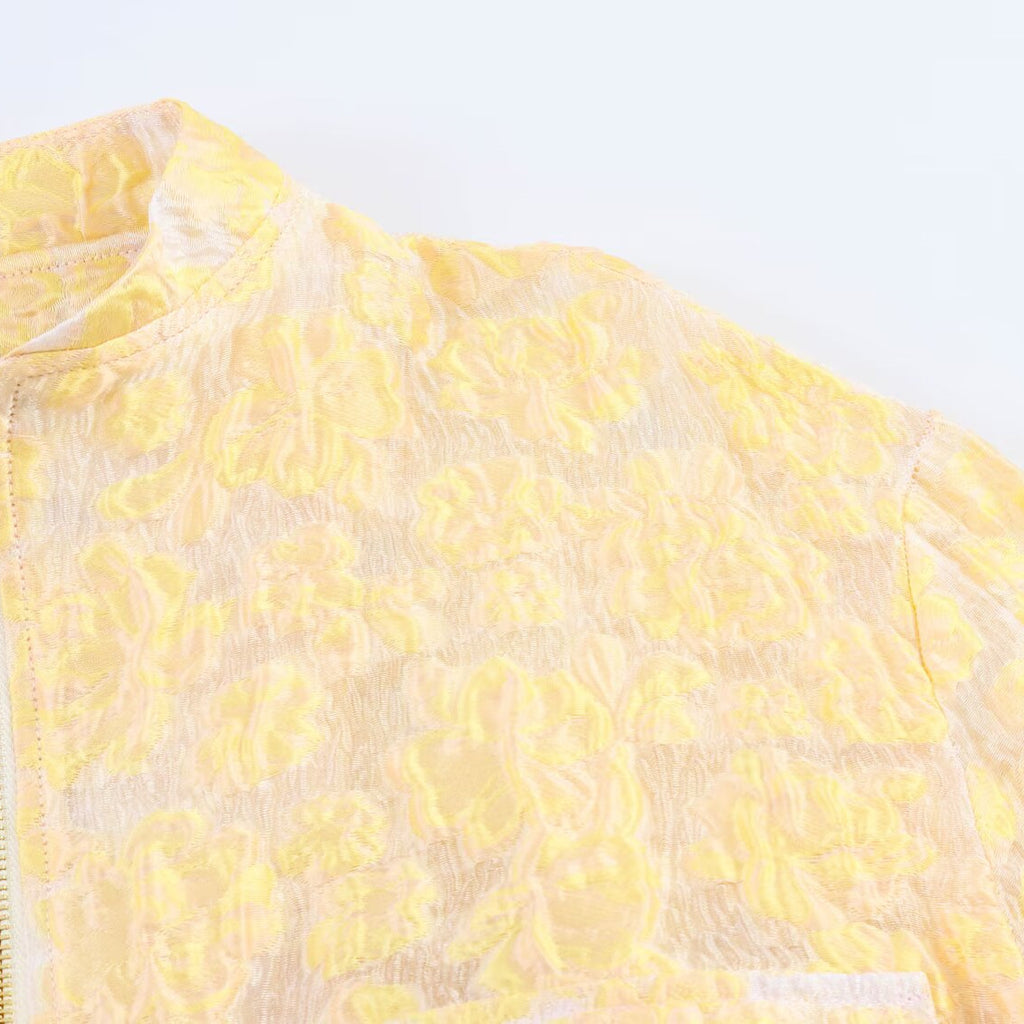 Street Jacquard Pilot Jacket Summer