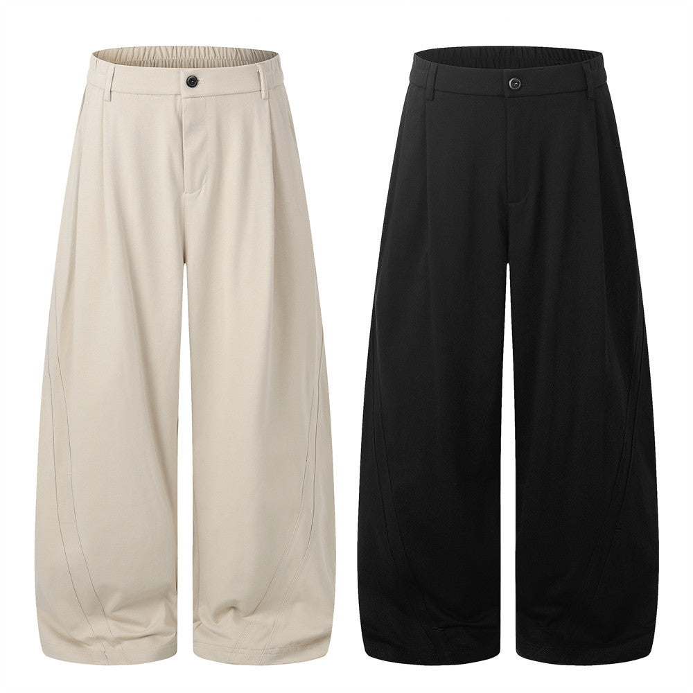 Hanging wide leg pants