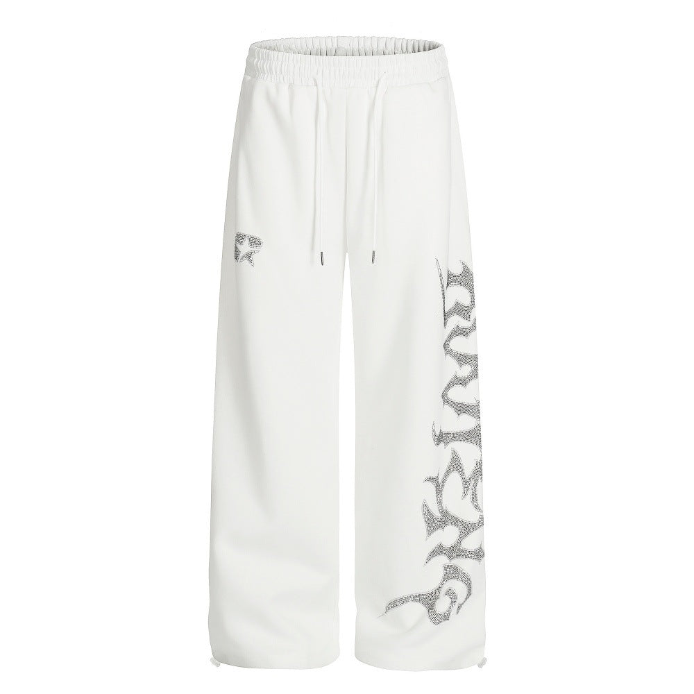 Loose wide leg pants