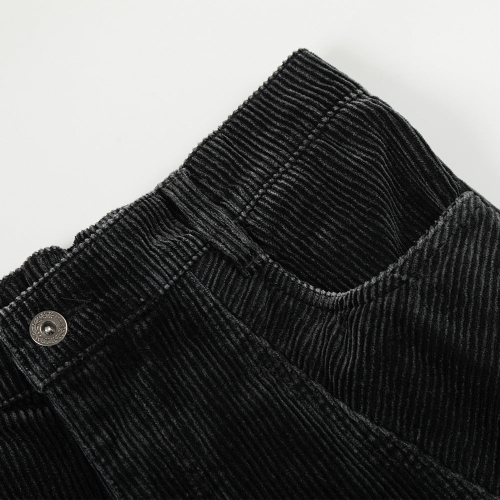 Corduroy wide leg pants