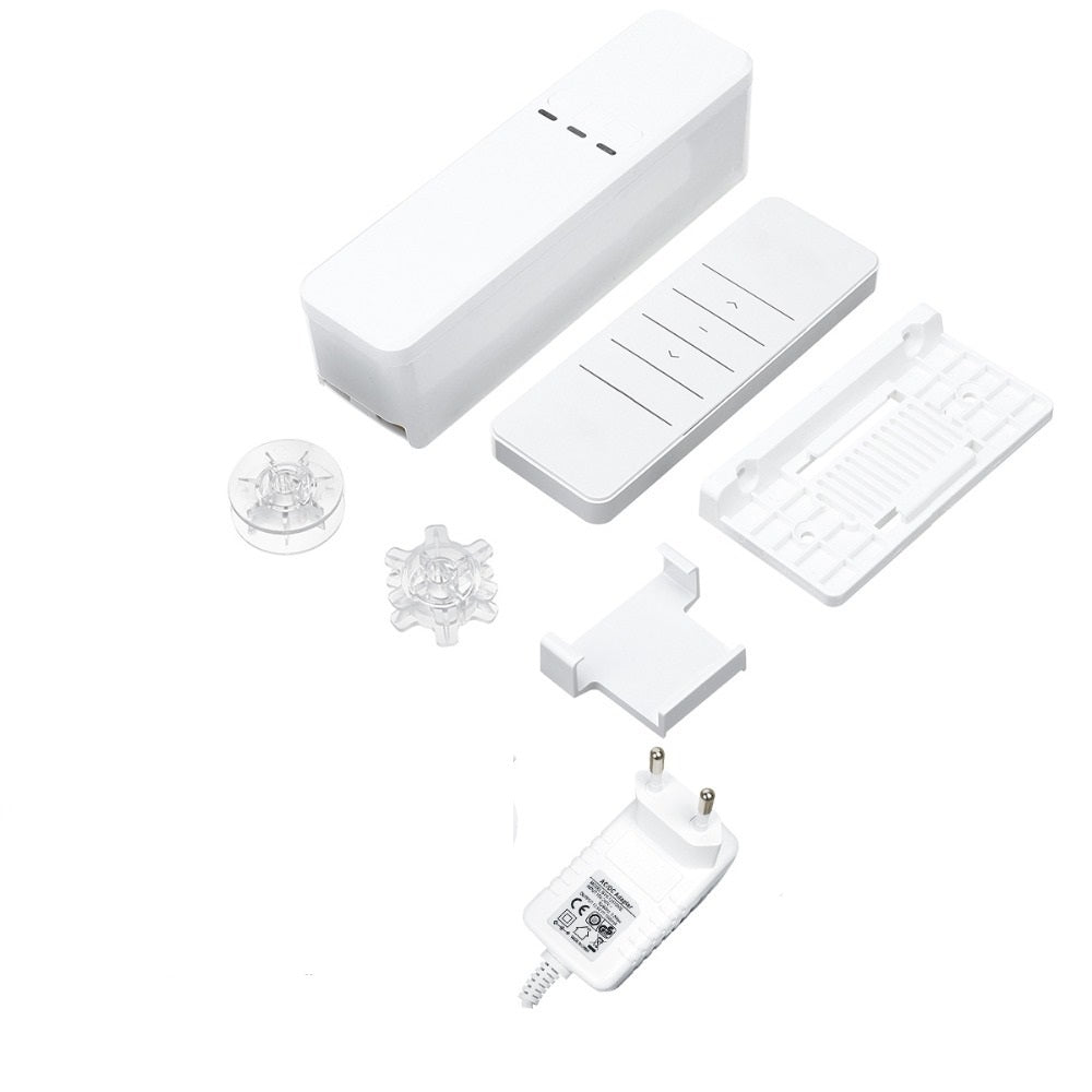 Smart curtain motor installation